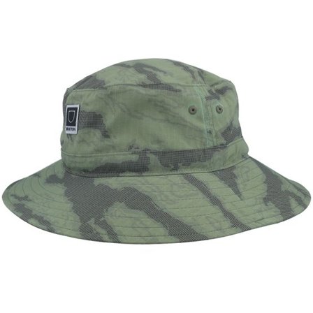 Brixton - Camo bucket Hatt - Journey Boonie Hat Olive Tiger Camo Bucket @ Hatstore