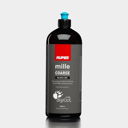Bootrubbing RUPES Mille Coarse Blackline, voor donkere kleuren, 1 liter