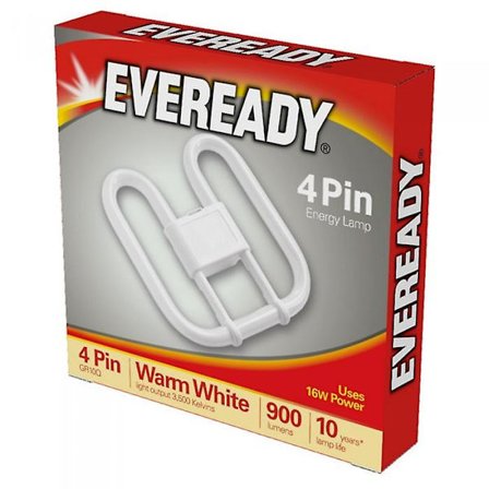 Eveready 2D 4-pins 16W pære