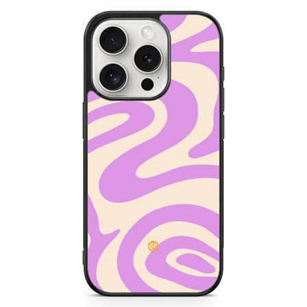 Bjornberry Skal iPhone 15 Pro - Lila 70-tal