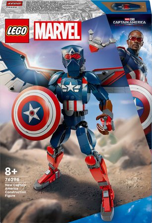 Lego Marvel byg selvfigur af Den Nye Captain America 76296, Børn & Forældre, Motorik & Bevægelse, Klodser Og Stabletårne
