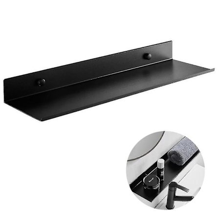 Selvklæbende Brusehylde Brusehylde Uden Boring Badeværelse Regel Antracit Til Lim