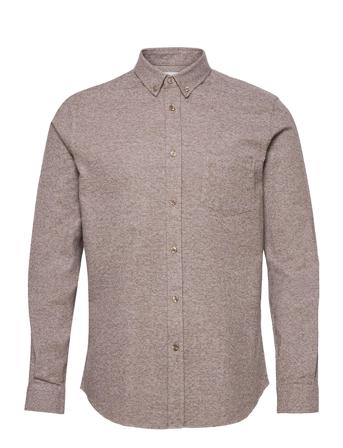 Liam Ba Shirt 11245 Skjorte Casual Beige Samsøe Samsøe