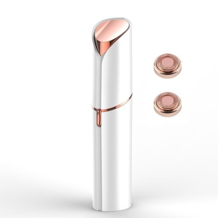 Ansigts hårfjerner smertefri genopladelig Hvid