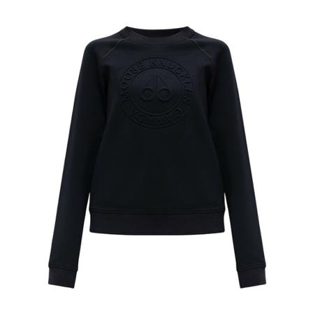 Moose Knuckles Sweatshirt with logo Sort, Dame Sweatshirts, Størrelse: XS