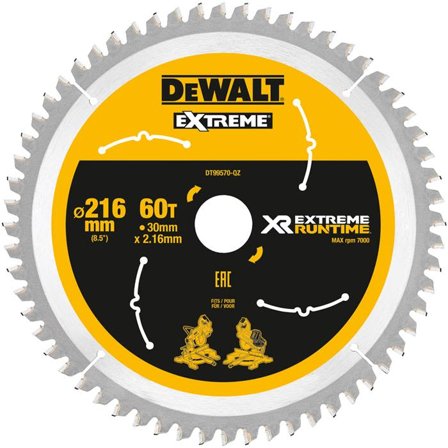Dewalt DT99570 Sagklinge 60T, Maskintilbehør & forbruk
