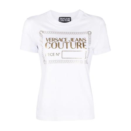 Versace Jeans Couture Logo T-Shirt Hvid, Dame