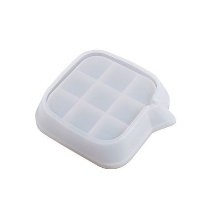 Rund firkantet fad silikoneform 03 03