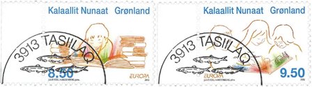 Grønland - EUROPA 2010 - Stemplet sæt 2v
