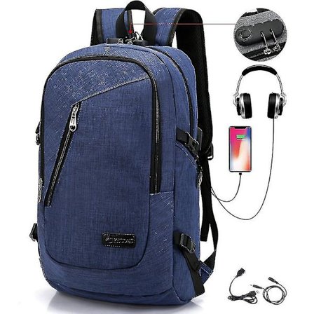 Duomi Student Backpack Usb Charging School Bag Youth Computer Bag