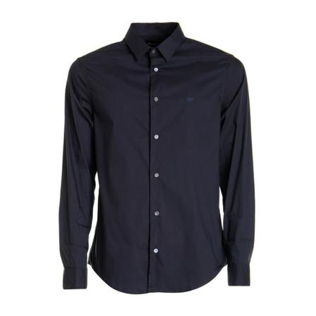 Emporio Armani, Shirt Blauw, Heren, Maat:M