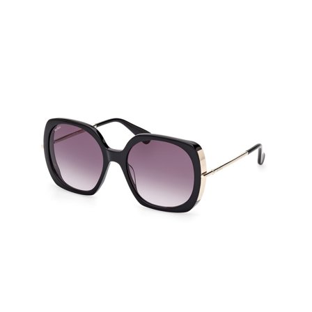 Max Mara -Aurinkolasit - Black Rectangular - Max Mara MM0079 01B 5819