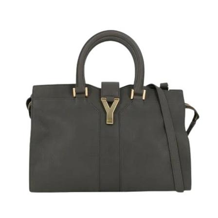 Saint Laurent Vintage, Pre-owned Canvas handbags Zwart, Dames, Maat:ONE Size,leather