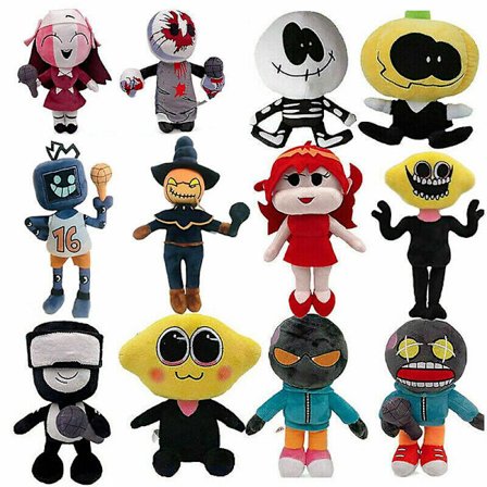 Friday Night Funkin Dockor Spooky Month Skid And Pump Whitty Monster