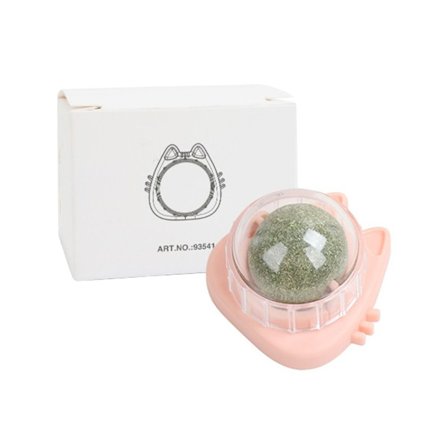 2ST Kattmyntabollar Katt Mint ROSA KATT KATT