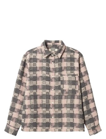 Wbglixto Structure Shirt Pink Woodbird