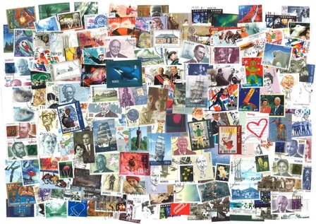 Norge 1993-2005 - 159 forskellige - Stemplet