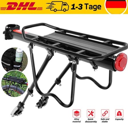 Bagagebærer mountainbike universal bagagebærer cykel til 24-29 tommer MTB aluminium