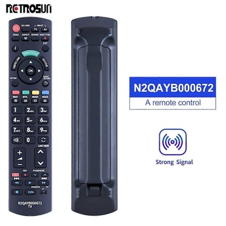 N2QAYB000672 Fjernbetjening til Panasonic Plasma TV Viera TX-P42G30B TX-P50G30B