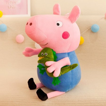 Peppa George familie på fire bamse dukke rosa gris peppa dukke barnas julegave dukke