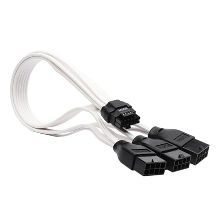 GPU PSU-jatkokaapeli Pcie5.0 naaras 8-nastainen liitin 3x8-nastainen 16-nastaiseen (12+4) uros