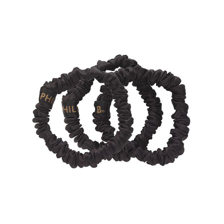 Philip B Petite Scrunchie ( set of three) Black, Hår, Hårpynt, Scrunchies