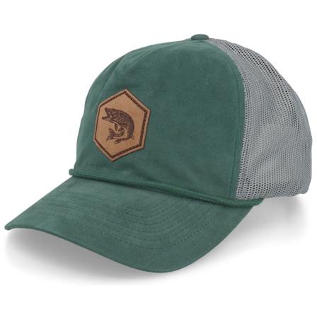 Skillfish - Vert trucker Casquette - Pike Hex 939 Bachelor Spruce/Light Pewter/Pine @ Hatstore