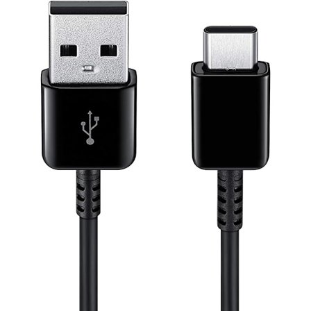 Samsung USB-kabel 15W Svart, USB-A til USB-C, 1,2 m