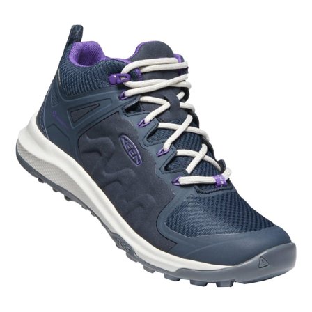 Keen Women's Explore Mid Waterproof Women hiking boots Blue 42