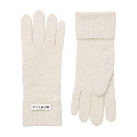 Marc O'Polo, Knitted gloves Wit, Dames, Maat:ONE Size