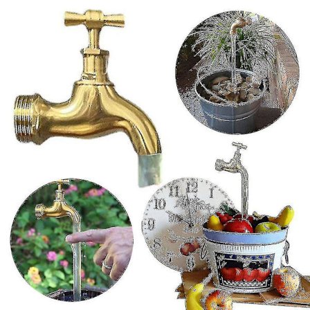 Flydende Hane Flydende Vandhane Usynlig Strømmende Tud Vandkande Usynlig