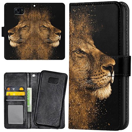 Samsung Galaxy S7 - Lommebok Deksel Lion