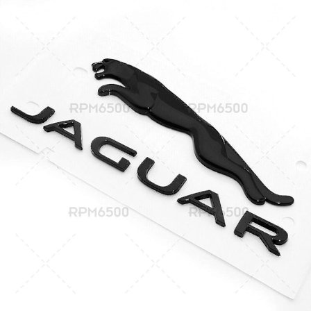Oem Jaguar Gloss Black Liftgate Tailgate Hatch Emblem Badge Navneplate T2r27585