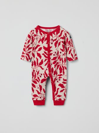 Polarn O. Pyret - Sleepsuit - 50|56 - Childrenswear - red