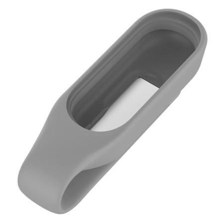 Xiaomi Mi Band 5 silikone spænderamme - Grå Silver grey