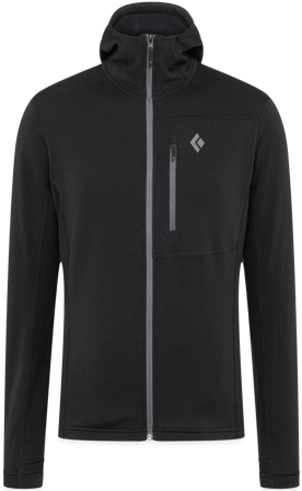 Black Diamond M's Coefficient Hoody Black - Gensere og T-Skjorter