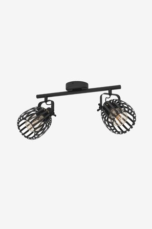 EGLO - Spotlight Girona 2-Light - Svart - Spotlights - Från Homeroom