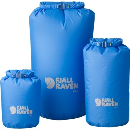 Fjällräven Waterproof Packbag 20 One Size - Lapset - UN Blue/Sininen - Matkailuvarusteet