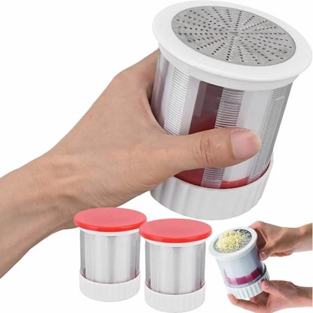 2x voiraastin, ammattimainen ruostumattomasta teräksestä valmistettu juustoraastin, monikäyttöinen kotikäyttöön, ravintolaan