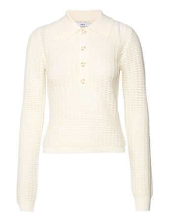 Ensharon Ls Knit 6888 Pullover Creme Envii
