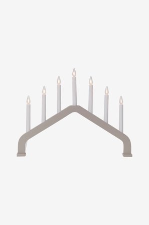 Jotex - Lysestake House Beige - Kjøp Adventsstaker hos Jotex