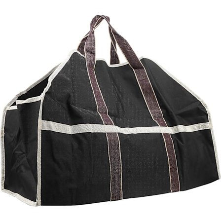 Slitstark vedväska för utomhusbruk, 27 oz, förvaring av ved, tillbehör till camping och eldstad