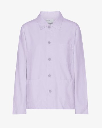 Organic Workwear Jacket - Soft Lavender - Female - M