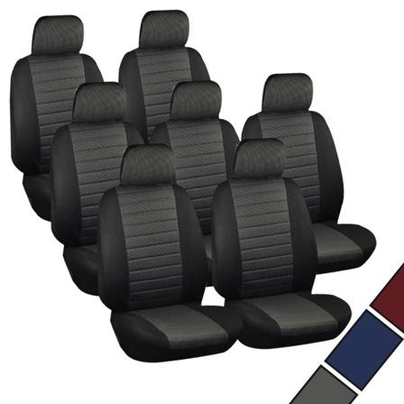 Rootz Ultimate -auton istuinsuojat - Ajoneuvon istuinsuojat - Automaattiset istuintyynyt - Kestävää ja hengittävää polyesteriä - Helppo asennus - Para