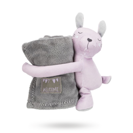 Trixie - Trixie Junior Cuddly Set Grå/lyslilla - Eksklusive senger, Hundesenger, Hundemadrasser & pledd Kattesenger på Doggie.no