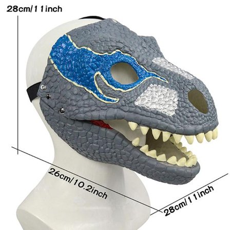 Mask Leksaker Head Halloween Kostymer Party Mask