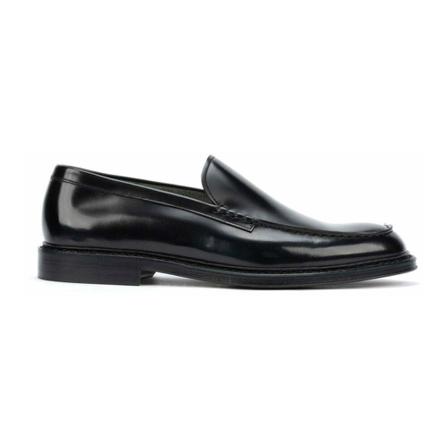 Doucal's, Leather moccasins Czarny, Mężczyzna, Rozmiar: 41 EU