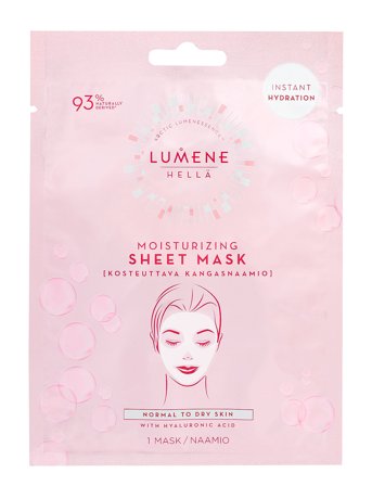 LUMENE Hellä Moisturizing Sheet Mask 1Pcs - Nude - 1 pcs