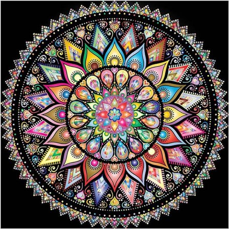 Diamant Kunst Kits til Voksne Børn Runde Fuld 5D DIY Mandala Specia