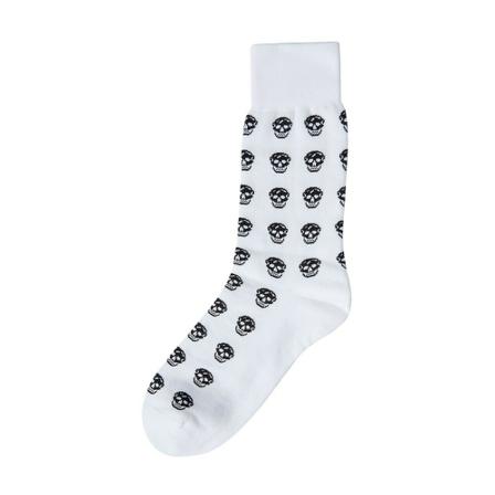 Alexander McQueen Socks , Wit , Heren , Maat: L Sokken